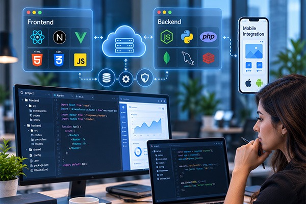 Full-stack development