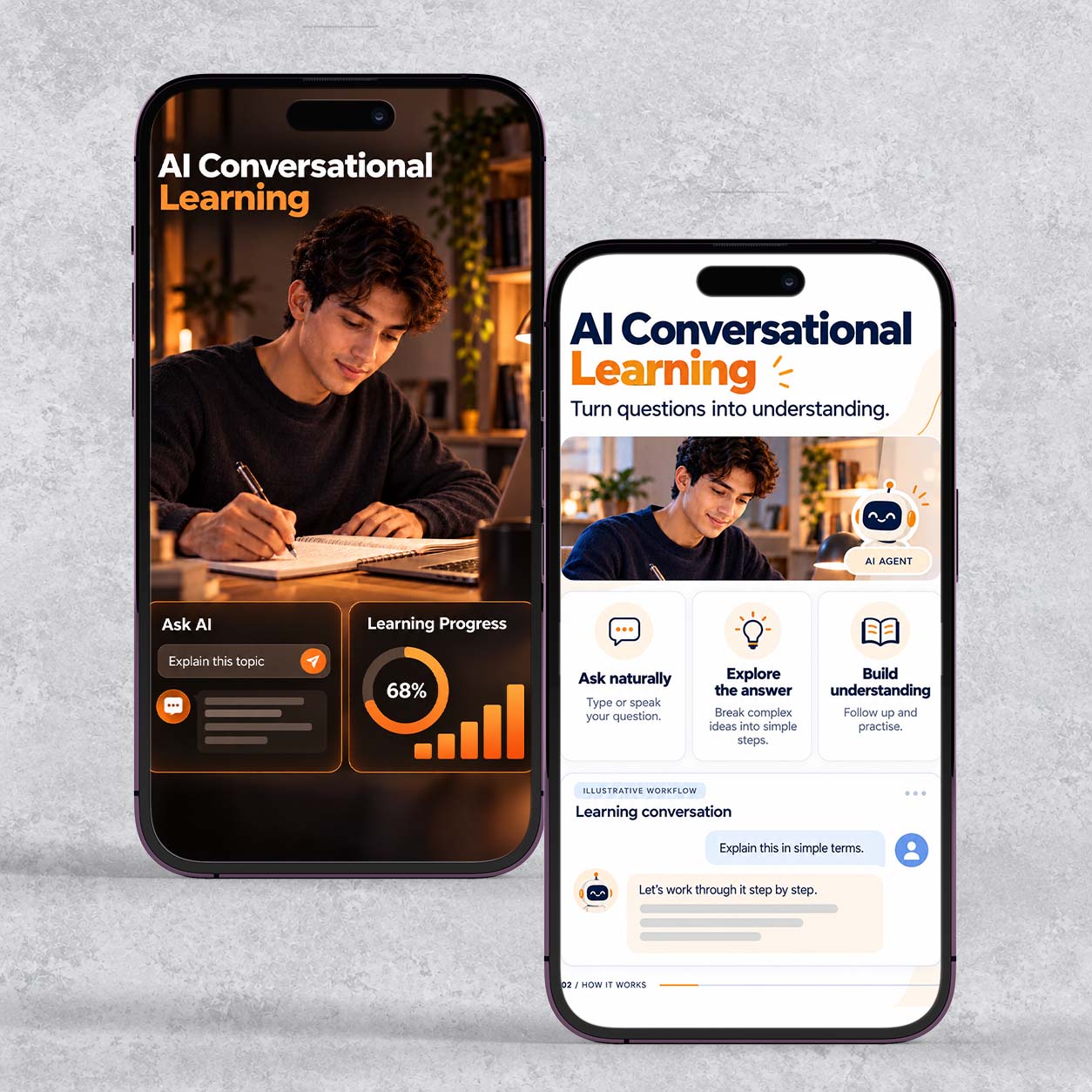 AI conversational learning app